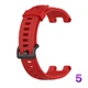 Ремешок силиконовые для смарт часов Amazfit T-Rex (A1918 / A1919), T Rex Pro (A2013) с отвертками Красный - изображение 5