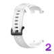 Ремешок силиконовые для смарт часов Amazfit T-Rex (A1918 / A1919), T Rex Pro (A2013) с отвертками Белый - изображение 6