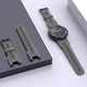 Ремешок силиконовые для смарт часов Amazfit T-Rex (A1918 / A1919), T Rex Pro (A2013) с отвертками Темно-Cерый - изображение 7