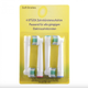 Набор насадок cross action EB50 4 шт и 3d white EB18 4 шт для электрических зубных щеток oral b pro Vitality - изображение 8