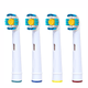 Насадки для электрической зубной щетки Oral b 3D White сменные 4 шт для отбеливания зубов - изображение 10