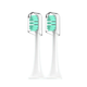 Насадки (2 шт) для электрощетки Xiaomi Mijia Sonic Electric Toothbrush T500 сяоми миджа T700 T300 Белый с зеленым - изображение 1