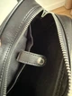 Сумка чоловіча шкіряна Coach Houston Black Grey + подарункова коробка сумка з натуральної шкіри чорного кольору - изображение 2