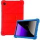 Защитный чехол Deexe Silicone Kickstand для Samsung Galaxy Tab A11 (X130/135) - Red - изображение 1