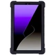 Защитный чехол Deexe Silicone Kickstand для Samsung Galaxy Tab A11 (X130/135) - Black - изображение 2