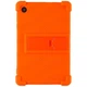 Защитный чехол Deexe Silicone Kickstand для Samsung Galaxy Tab A11 (X130/135) - Orange - изображение 2