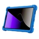 Защитный чехол Deexe Silicone Kickstand для Samsung Galaxy Tab A11 (X130/135) - Dark Blue - изображение 2