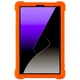Защитный чехол Deexe Silicone Kickstand для Samsung Galaxy Tab A11 (X130/135) - Orange - изображение 3