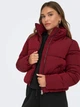 Куртка демисезонная короткая женская ONLY 15205371-66514 L Cabernet (5715726321142) - изображение 4
