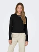 Джемпер женский ONLY 15312026-3 S Black (5715509602413) - изображение 1