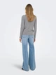 Джемпер женский ONLY 15312026-54837 L Medium Grey Melange (5715729519508) - изображение 2