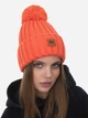 Шапка женская Malisa Амстел 15-1401-CR-96 One Size Морковная - изображение 1