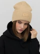 Шапка женская Malisa Джокер 15-1570-CR-11 One Size Бежевая - изображение 1
