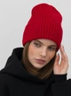Шапка женская Malisa Кроп 15-1649-PM-132 One Size Рубин - изображение 1