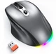 Мышь MeeTion BTM007 Wireless/Bluetooth Gray (MT-BTM007-W) - изображение 2