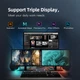Мини ПК BOSGAME B95 / Intel N95 / RAM 16GB / SSD 512GB / 2 x HDMI / 1 х LAN / Wi-Fi 5 / Bluetooth 5.0 / Windows 11 Pro / Темно-синий - изображение 6