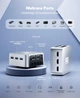 Мини ПК ACEMAGICIAN T8PLUS / Intel N100 / RAM 16GB / SSD 512GB / 3 x HDMI / 2 x LAN / Wi-Fi 5 / Bluetooth 4.2 / Windows 11 Pro / Серебристый - изображение 4