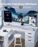 Мини ПК ACEMAGICIAN T8PLUS / Intel N100 / RAM 16GB / SSD 512GB / 3 x HDMI / 2 x LAN / Wi-Fi 5 / Bluetooth 4.2 / Windows 11 Pro / Серебристый - изображение 6