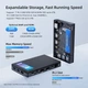 Мини ПК MeLE Quieter 4C / Intel Celeron N100 (3.4 ГГц) / RAM 8GB LPDDR4x / eMMC 128GB / 2 x HDMI 2.0 / LAN / Wi-Fi 5 / Bluetooth 5.1 / Windows 11 / Черный - изображение 3