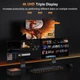 Мини ПК DREAMFYRE DR06 / Intel N100 / RAM 12GB / SSD 512GB / UHD Graphics / 3 x HDMI / 2 x LAN / Wi-Fi 5 / Bluetooth 5.0 / Windows 11 / Черный - изображение 6