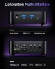 Мини ПК ACEMAGIC Vista Mini V1 / Intel N150 / RAM 16GB / SSD 512GB / 1 x HDMI / 1 х LAN / Wi-Fi 5 / Bluetooth 4.2 / Windows 11 / Черный - изображение 2