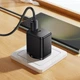 Зарядное устройство с быстрой зарядкой PD30W+QC3.0 и кабелем USB to Type-C HOCO C157A Type-C, USB Черный - изображение 8