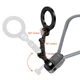 Кріплення для телефона на шию HOCO K31 Campo magnetic neck-hanging holder Black Gray - зображення 6