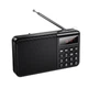 Портативное радио с Bluetooth, FM, AM, MP3 и фонариком HOCO HI50 Черный - изображение 4