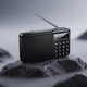 Портативное радио с Bluetooth, FM, AM, MP3 и фонариком HOCO HI50 Черный - изображение 9