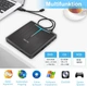 Внешний DVD-привод NOLYTH / CD-привод Внешний USB 3.0 Type-C DVD/CD+/-RW записыватель с USB-портом и слотом SD TF - изображение 6