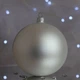 Ялинкова іграшка новорічна куля Santa Shop Володимирський собор Білий 12 см (4820001155051) - зображення 4