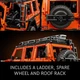 Конструктор Mercedes-Benz G 500 Professional Line, 2891 деталь, коллекционная модель в крафтовой упаковке - изображение 8