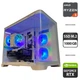 Сборка под заказ: игровой ПК GameMax Hype-M White Tower / AMD Ryzen 5 7500F (6 (12) ядер по 3.7 - 5.0 GHz) / 32 GB DDR5 / 1000 GB SSD M.2 / nVidia GeForce RTX 5060, 8 GB GDDR7, 128-bit / 650W - изображение 1