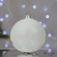 Новогодний шар на елку Santa Shop Сахарная Елка с узорами Белый 10 см (7806723209125) - изображение 3