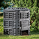Kompostownik ogrodowy Kadax Nybro czarny 860 l (5903699429976) - obraz 8
