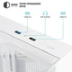 Корпус QUBE AQUARIUM ARGB WHITE (AQUARIUM_GWNU3) - изображение 12
