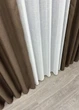 Комплект штор VR-Textil Лен Мешковина 100х270 2шт и Тюль 300х270 277ш-115т Коричневый с белым 71-015/1 - изображение 8