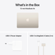Laptop Apple MacBook Air 13.6" M4 24/512GB 2025 (Z1GT-MC6A4ZE/A-081JCU) Starlight - obraz 10
