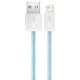 Дата кабель Baseus Dynamic Series USB to Lightning 2.4A (2m) (CALD00050) Blue - изображение 2