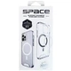 Чохол TPU Space Case with MagSafe для Apple iPhone 17 Pro Max (6.9") Прозорий - зображення 5