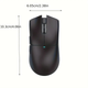 Ігрова бездротова миша Attack Shark X11 Black DPI 22000 PAW3311 - зображення 2
