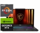 Ноутбук (2025) ігровий MSI Cyborg A17 AI Ryzen 7-260 / 24GB / 512GB/ Win11x Licensed/ RTX5050 / 17.3" 144Hz - зображення 1