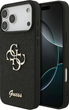 Панель Guess Fixed Glitter Big 4G для Apple iPhone 17 Pro Black (GUHCP17LHG4SGK) - зображення 4