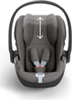 Fotelik samochodowy Cybex Cloud T i-Size Mirage Grey Platinum (4063846402359) - obraz 5