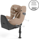 Fotelik samochodowy Cybex Sirona T i-Size Plus Ozy Beige Platinum (4063846405404) - obraz 2