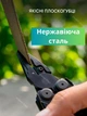 Мультитул Multi Tool MQ071 универсальный многофункциональный мультиинструмент Карманный нож туристический стальной инструмент с битами и 2 лезвиями 548854527 - изображение 10