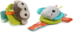 Grzechotka na rękę z gryzakiem Bright Starts Wrist Pals Małpka i Słoń 0 m + 2 szt (12092) (74451120921) - obraz 4