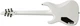 Електрогітара ESP E-II Horizon NT Snow White (Horizon NT SW) - зображення 3