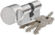 Cylinder z gałką Abus KE60NP Mat Nick Long Z3K/K30 (ABUK60N3030C) - obraz 2