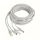 Готовый комбинированный кабель RJ45 + DC для видеонаблюдения, 10 м, медный, LAN + питание - изображение 6